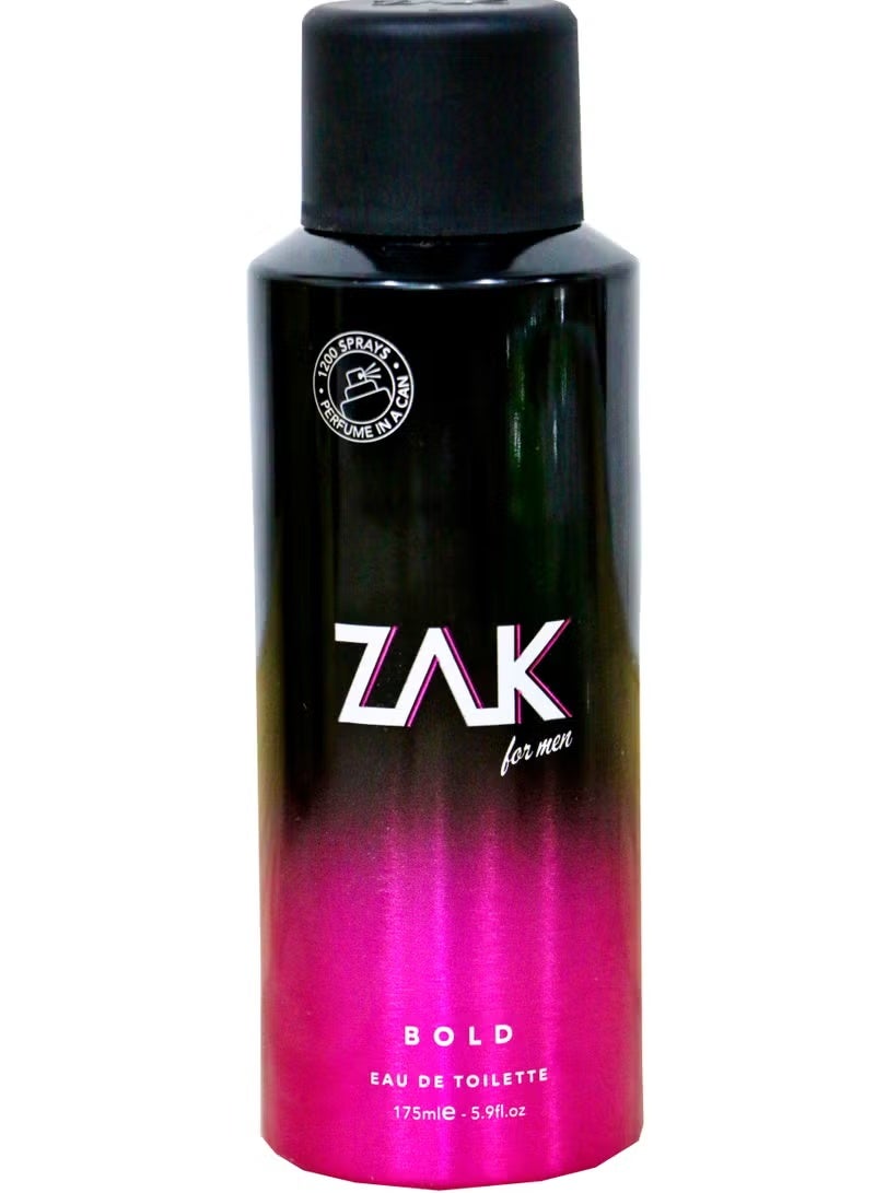 Zak For Men Bold Edt175Ml