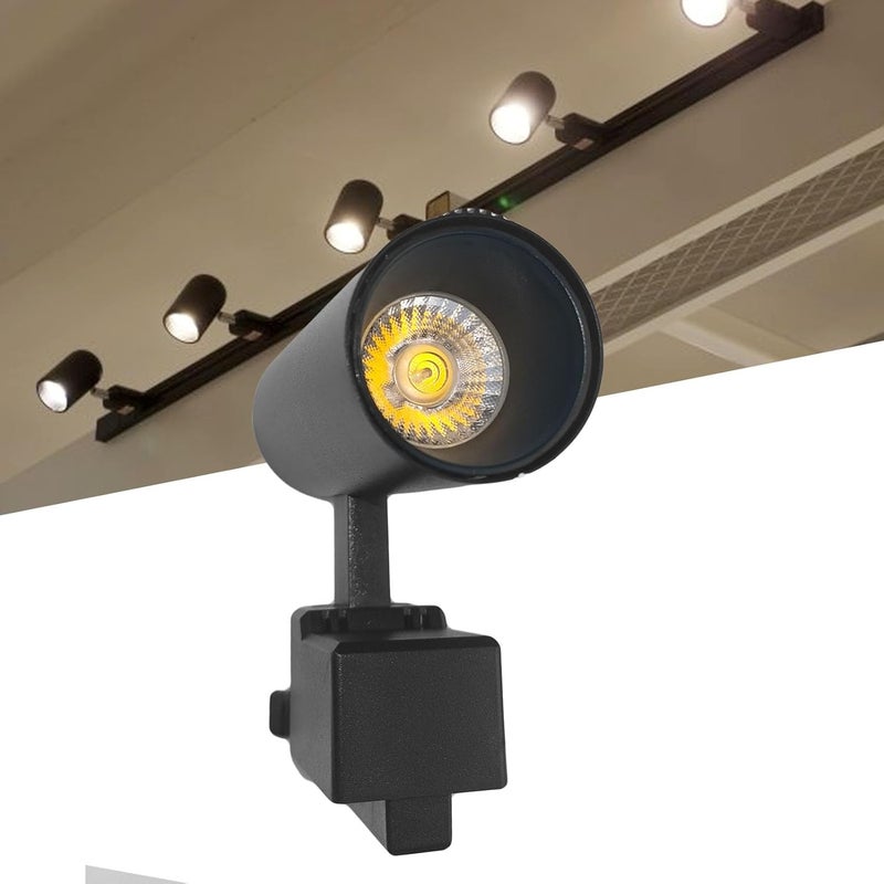 ZJchao رأس إضاءة LED للمسارات، قوة 10 واط، درجة حرارة لون 4000 كلفن، مصباح سقفي من الألمنيوم، مناسب للمطبخ، غرفة المعيشة، الغاليري، والأعمال الفنية. - Image 3