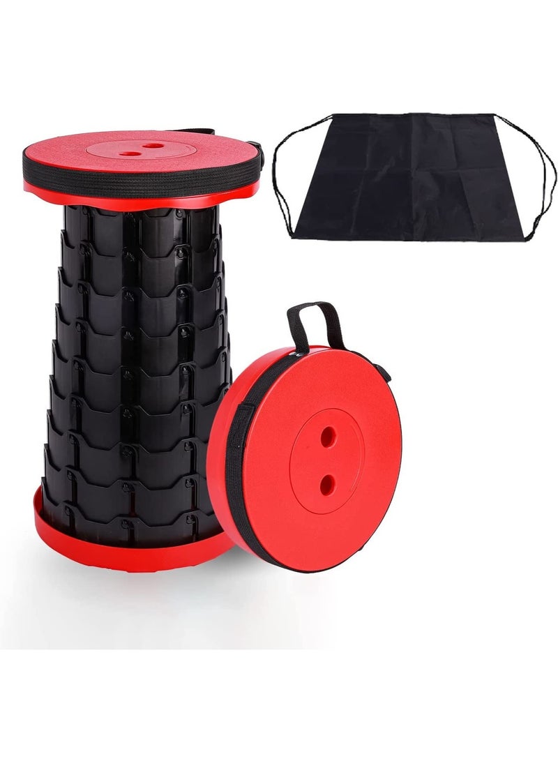 ELTRAZONE Folding Stools for Adults Portable, Lightweight Portable Stool, Retractable Telescopic Seat for Children,Upgraded Small and Lightweight Expandable Stool for Outdoor Fishing Barbecue Travel - Image 1