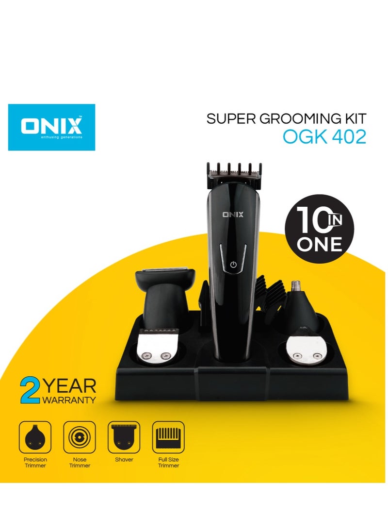 ONIX 10 in 1 Super multipurpose Grooming Kit, OGK 402  - Image 2