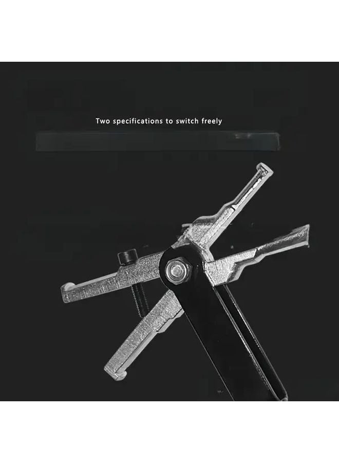 Silvery Bearing Puller Set Removal Tool Kit For 15 45mm Inner Bearings Dual Head Puller - Image 3