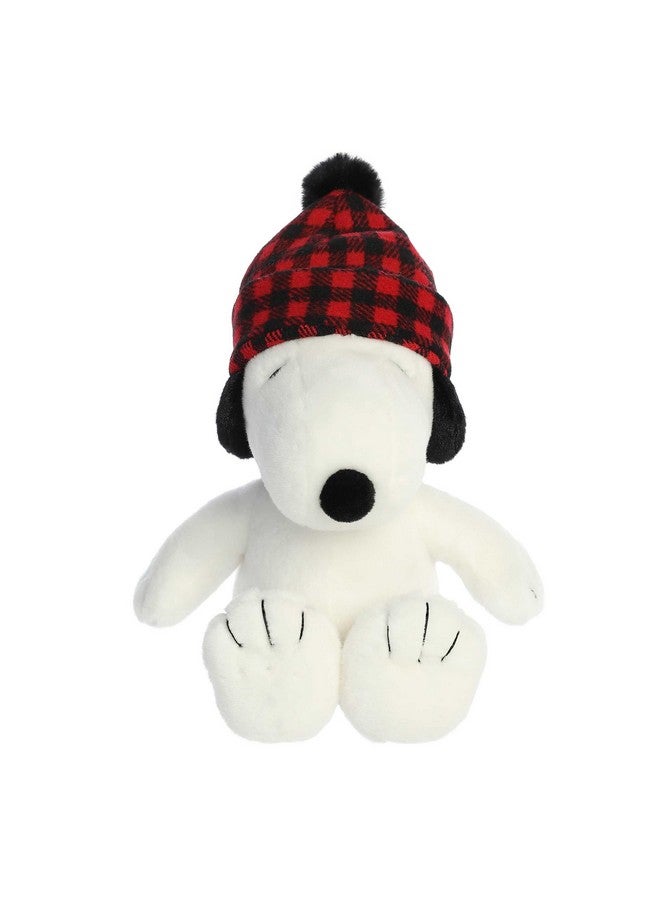 AURORA دببة أروورا® الاحتفالية من الفول السوداني® بنمط شتوي سنوبي - شخصيات كلاسيكية - ذكريات دائمة - بيضاء 11 بوصة - Image 2