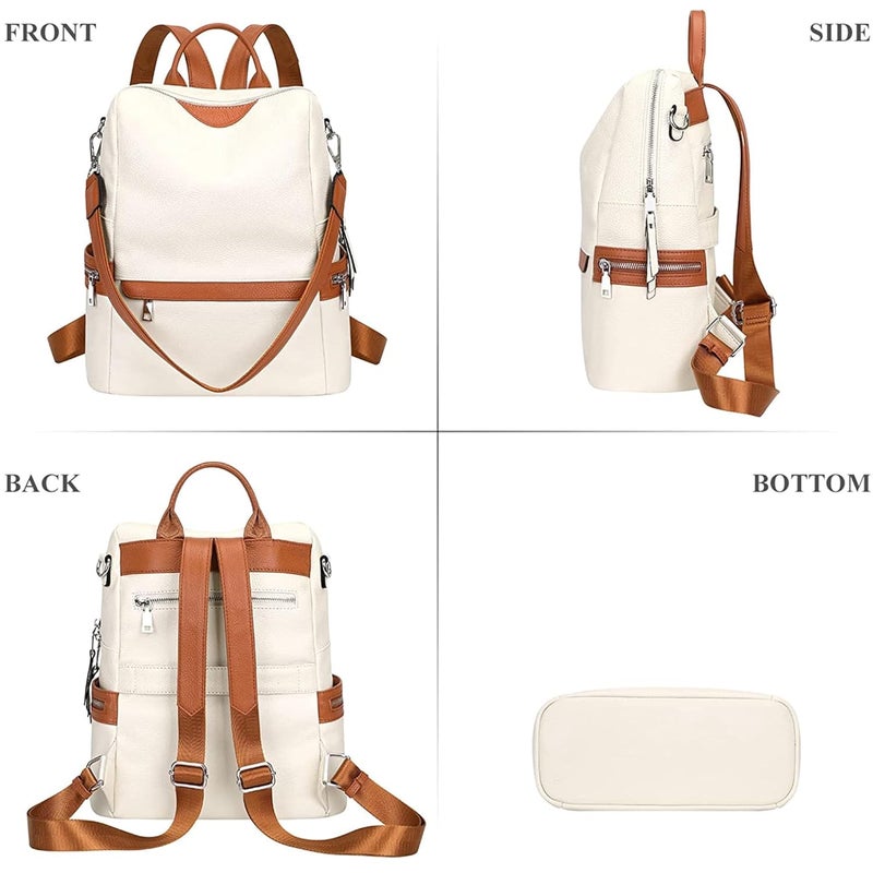 TrueArch Leather Backpack for Women Elegant Backpack Purse Ladies Leather Shoulder Fitting Rakhi Gift for Sister, Mother Bhabhi - Image 5