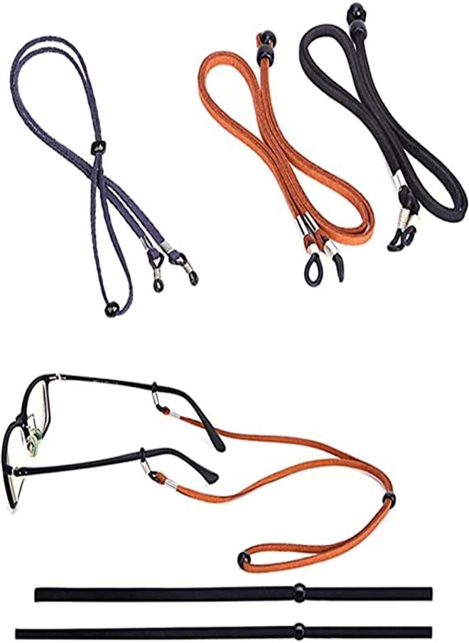 Generic 3 Pieces Eyeglasses Cord Lightweight Glasses Neck Cord, Eyeglass Cords Chain String For Eyeglasses Specs Spectacles Straps Lanyard Eyewear Strap for Men & Women 