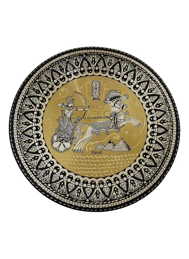 Generic Egyptian Military Wheel Wall Hanging Decor Plate Ancient Egypt Handmade 40 Cm   2725441316838 