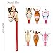 EVERMARKET 12PCS Inflatable Stick HorseBlow Up Horse Head on Stick Pony Costume Western Cowboy Cowgirl Baby Shower Birthday Party Decorations Halloween Supplies Favors Props 38 Inches Multicolor - Image 4