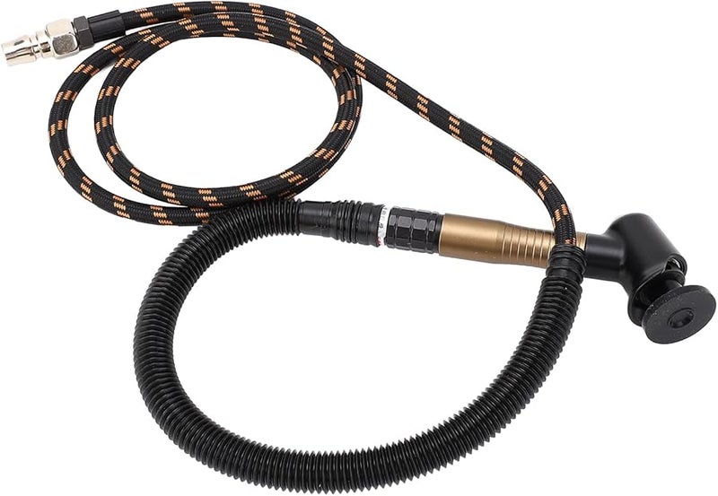 مطحنة قلم هواء بزاوية قائمة 23500 دورة في الدقيقة أداة تلميع ونقش فولاذ التنغستن عالية السرعة - Image 3