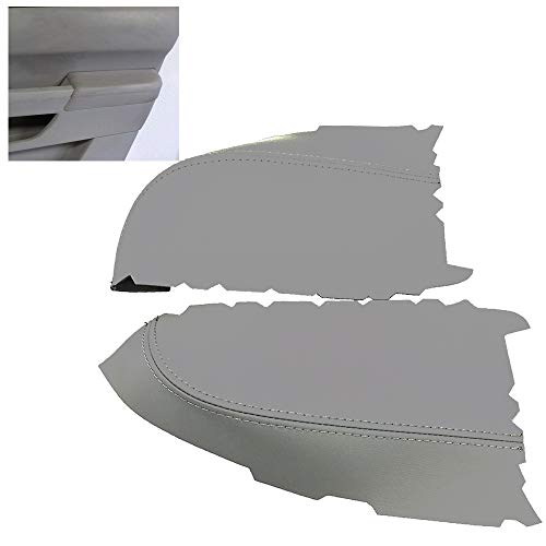 DSkoiph Armrest Synthethic Leather Cover Fit for Honda Pilot 09-13 (Front Door Panel Armrest Cover, Gray) - Image 2