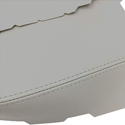 DSkoiph Armrest Synthethic Leather Cover Fit for Honda Pilot 09-13 (Front Door Panel Armrest Cover, Gray) - Image 3