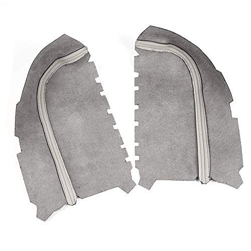 DSkoiph Armrest Synthethic Leather Cover Fit for Honda Pilot 09-13 (Front Door Panel Armrest Cover, Gray) - Image 5