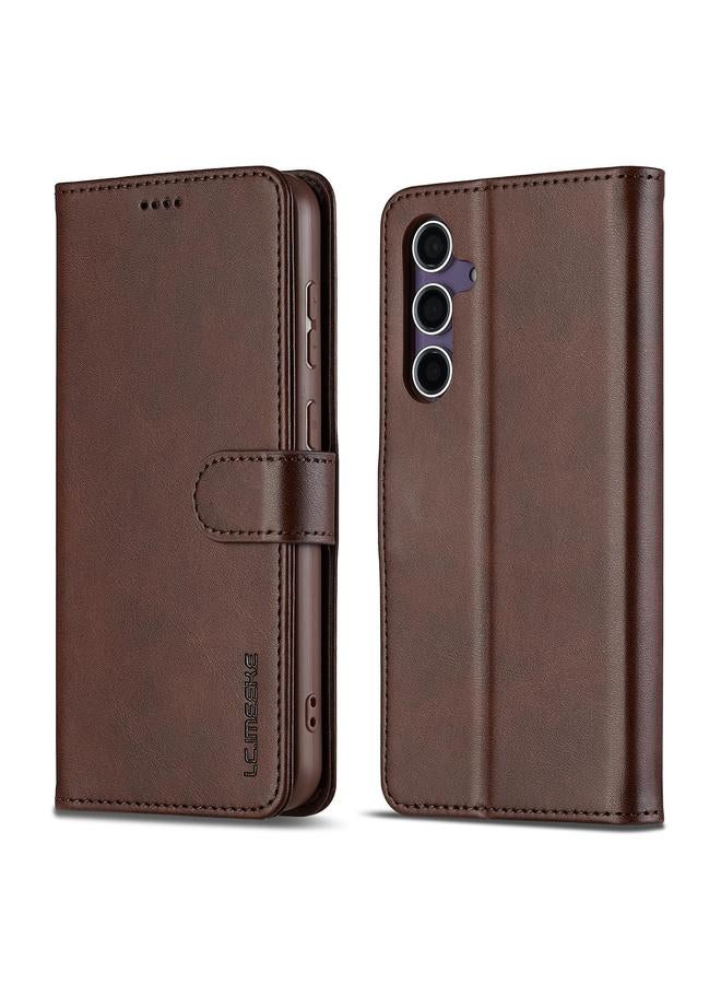 ال سي اميكي جراب لهاتف Samsung Galaxy A36 5G مصنوع من جلد العجل - Image 3