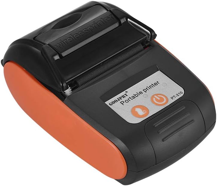 GOOJPRT Goolsky PT-210 Portable Thermal Printer Handheld 58mm Receipt Printer for Retail Stores Restaurants Factories Logistics - Image 1
