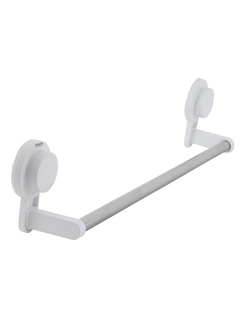 إبسلون Towel Bar- EPSBA1546/ with Strong Suction, Maximum Capacity: 4.0 kg, No Tool Installation/ Wall Mounted Bathroom Fittings, Rack Suitable for Even Walls, Ceramic Tiles, Glass, Metal, Stainless - Image 3