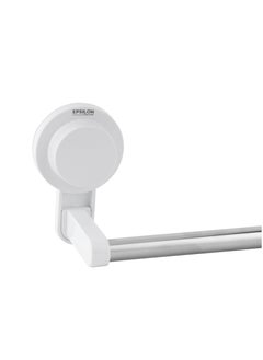 Epsilon Towel Bar- EPSBA1546/ with Strong Suction, Maximum Capacity: 4.0 kg, No Tool Installation/ Wall Mounted Bathroom Fittings, Rack Suitable for Even Walls, Ceramic Tiles, Glass, Metal, Stainless  - Image 4