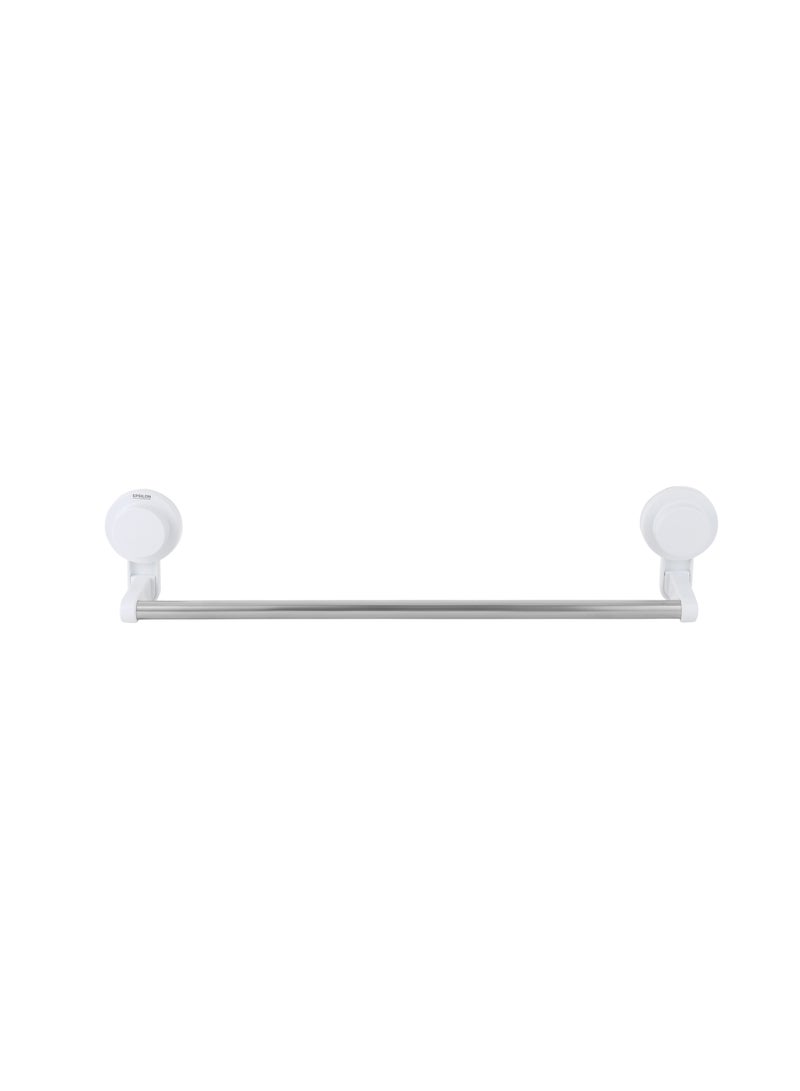 إبسلون Towel Bar- EPSBA1546/ with Strong Suction, Maximum Capacity: 4.0 kg, No Tool Installation/ Wall Mounted Bathroom Fittings, Rack Suitable for Even Walls, Ceramic Tiles, Glass, Metal, Stainless - Image 1