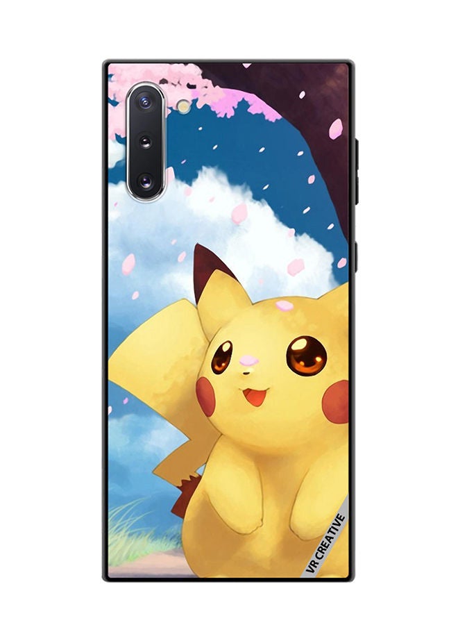 VR CREATIVE Protective Case Cover For Samsung Galaxy Note10 5G Spring Pikachu Design Multicolour - Image 1