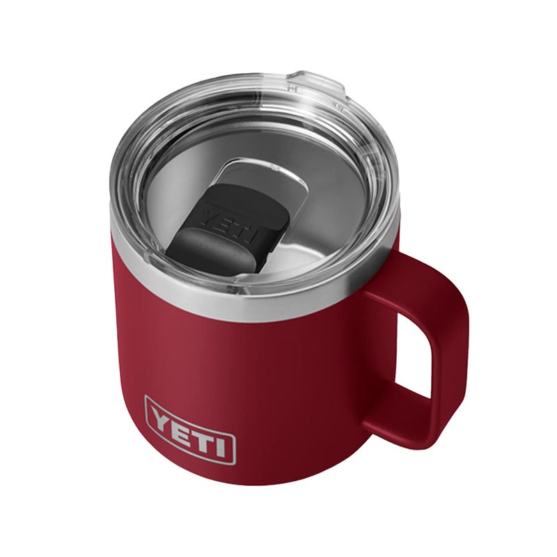 YETI YETI Rambler 14 oz Mug, Vacuum Insulated, Stainless Steel with MagSlider Lid, Harvest Red  - Image 1