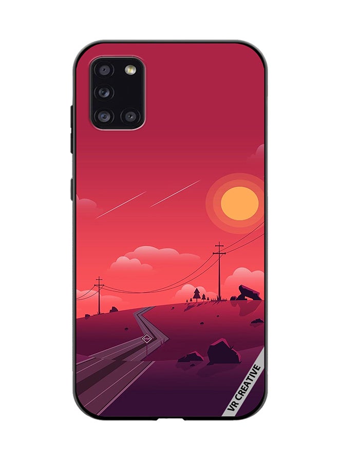 VR CREATIVE Protective Case Cover For Samsung Galaxy A31 Nature Design Multicolour - Image 1