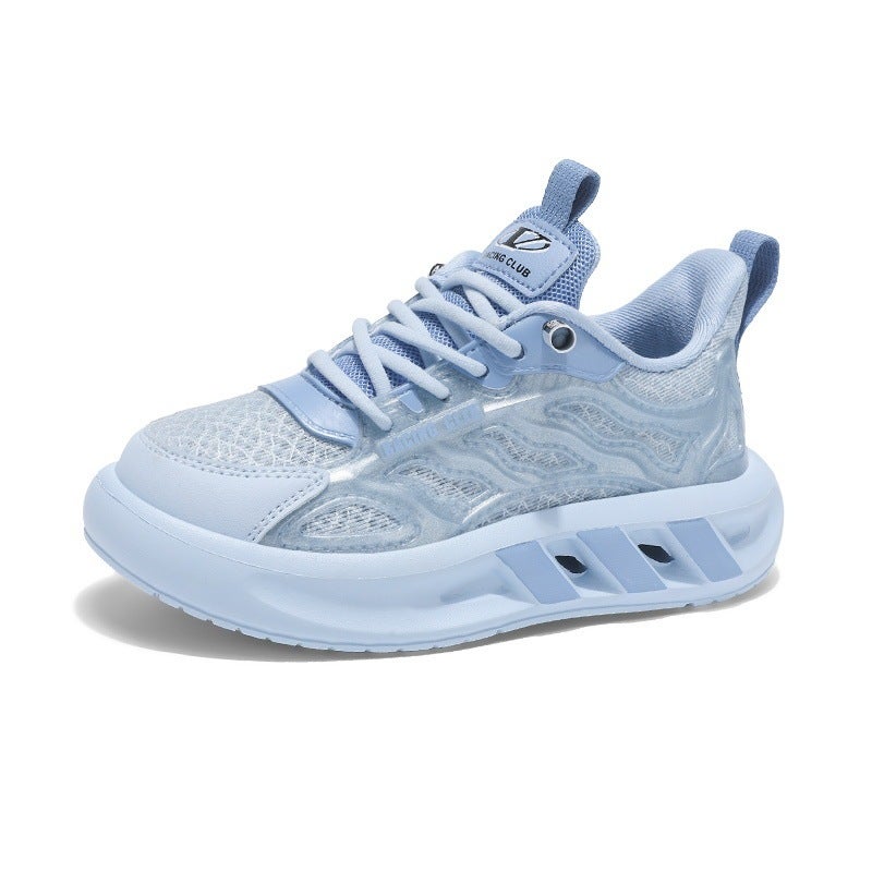 Mesh Sneakers Lightweight Flexible Sole Walking Shoes For Kids Indoor And Outdoor Activities - Image 1