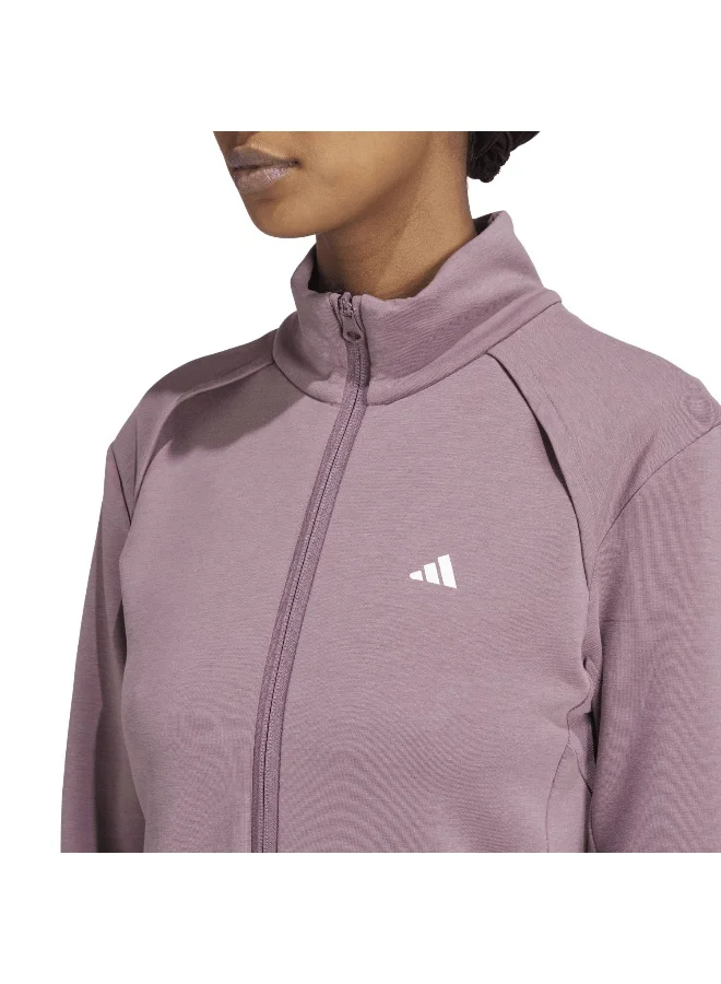 Adidas Trn Cu Purple Training Jackets 2XS
