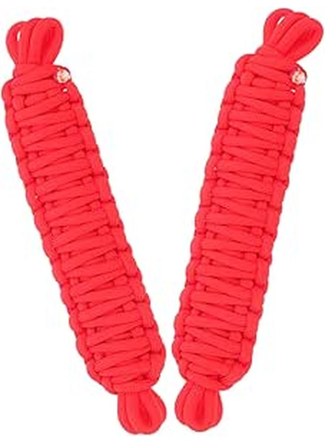 Heavy Duty 2Pcs Car Door Limiting Straps Braided Nylon Easy Installation for Enhanced Vehicle Utility - Image 1