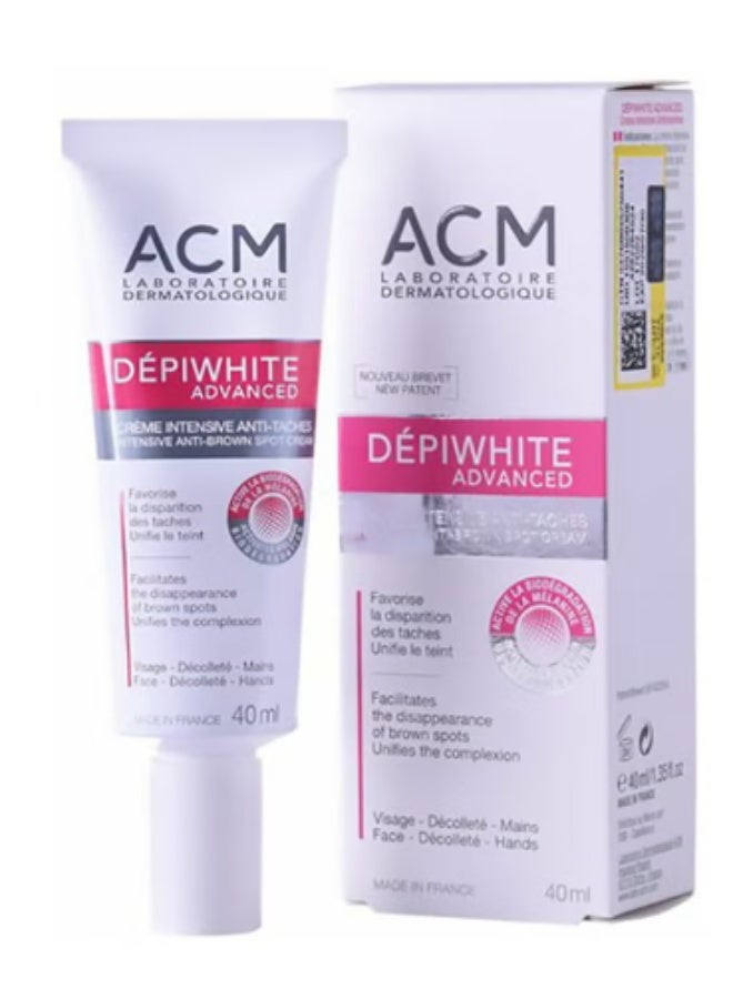 ACM Laboratoire dermatologique Depiwhite Cream Advanced, 40ml – Brightening Cream for Dark Spots & Uneven Skin Tone 40ml - Image 1