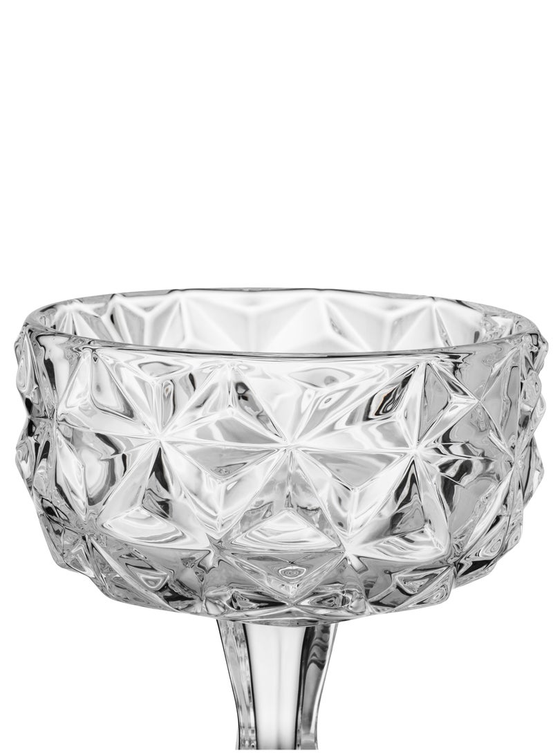 Elegant Serving plate with glass base for fruits, desserts and all presentations - Image 2