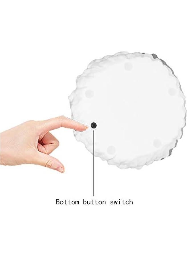 أضاءة صاروخية ثلاثية الأبعاد بطول 22.5 سم/8.8 إنش، مصباح مركبة فضائية، ضوء ليلي، مصباح قمر مع شحن USB لمحبي الصواريخ، هدية عيد ميلاد للأولاد، ديكور إضاءة منزلية - Image 5