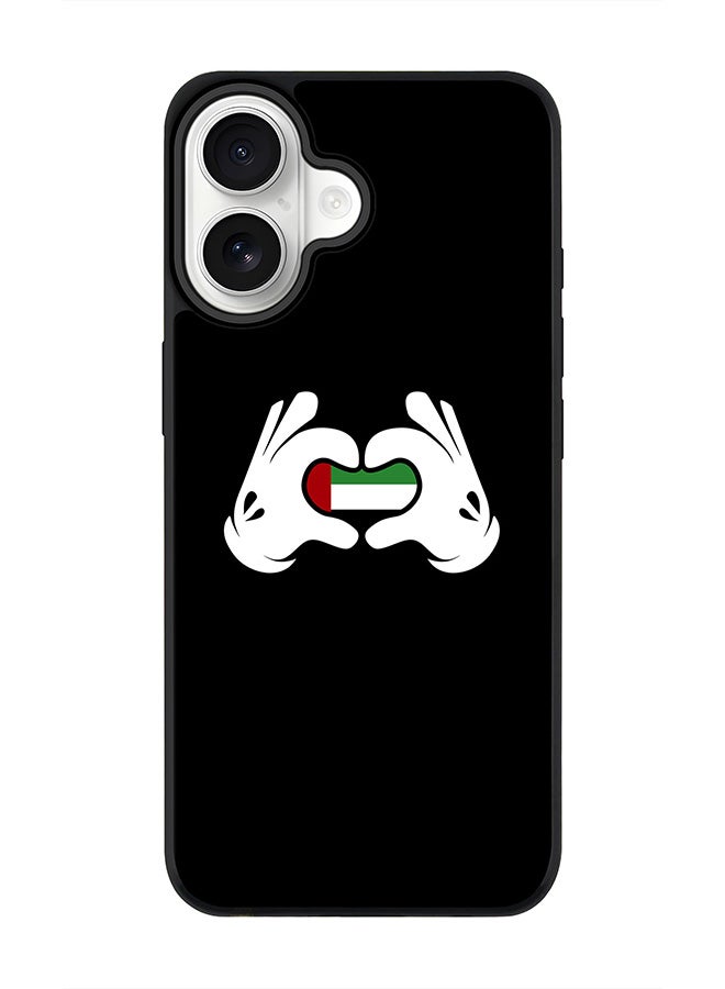 Stylizedd iPhone 17 Case, [Compatible with MagSafe] Slim Magnetic cover Phone Case iPhone 17 -Emarati Love - Image 1