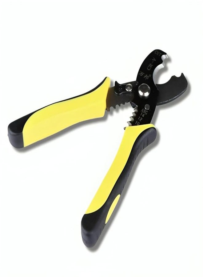 ZIODIC Self-Adjusting Insulation Wire Stripper. For stripping wire, Automatic Wire Stripping Tool/Cutting Pliers Tool, Automatic Strippers with Cutters & Crimper Wire - Image 2