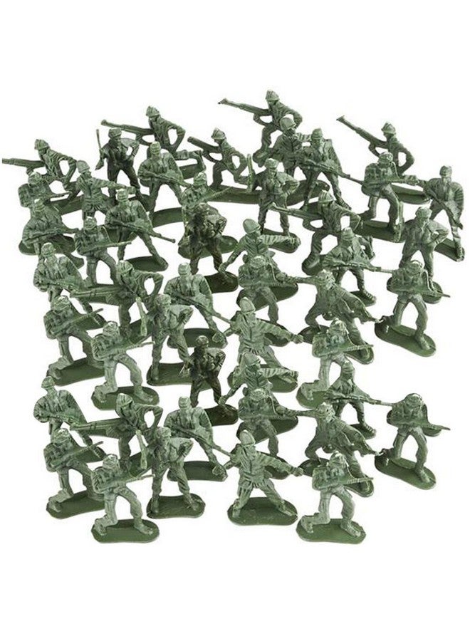 ArtCreativity Little Green Army Men Toy Soldiers, Bulk Pack of 144 Military Toys Figurines, Plastic Army Guys Playset, Action Figures in Assorted Poses, Fun Gift and Party Favors for Boys and Girls - Image 1