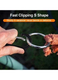 Oasisgalore Heavy Duty Carabiner Clips, Keychain Hook, Stable Spring Clip for Outdoor and Accessories  - Image 4