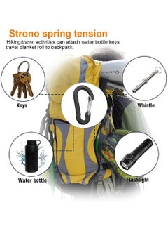 Oasisgalore Heavy Duty Carabiner Clips, Keychain Hook, Stable Spring Clip for Outdoor and Accessories  - Image 2