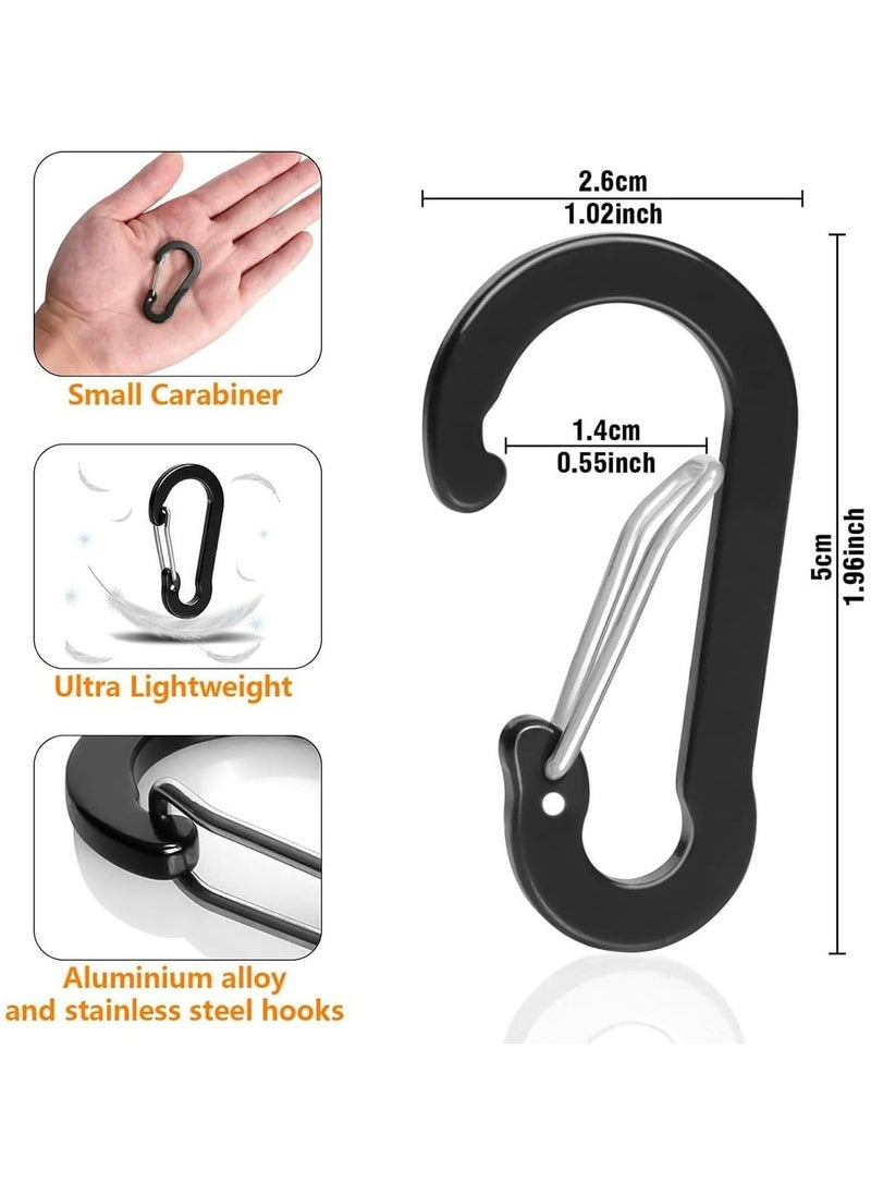 Oasisgalore Heavy Duty Carabiner Clips, Keychain Hook, Stable Spring Clip for Outdoor and Accessories  - Image 3