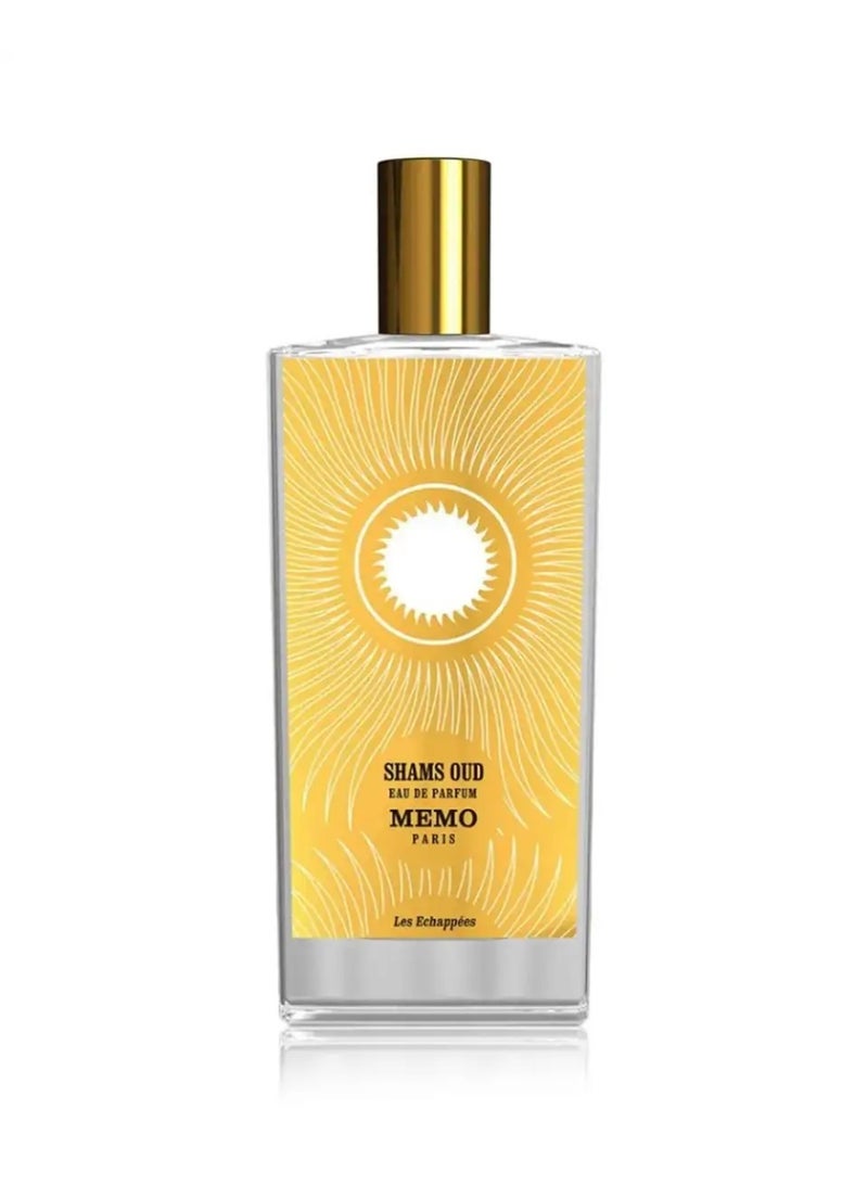 ماء عطر شمس عود 75ملليلتر