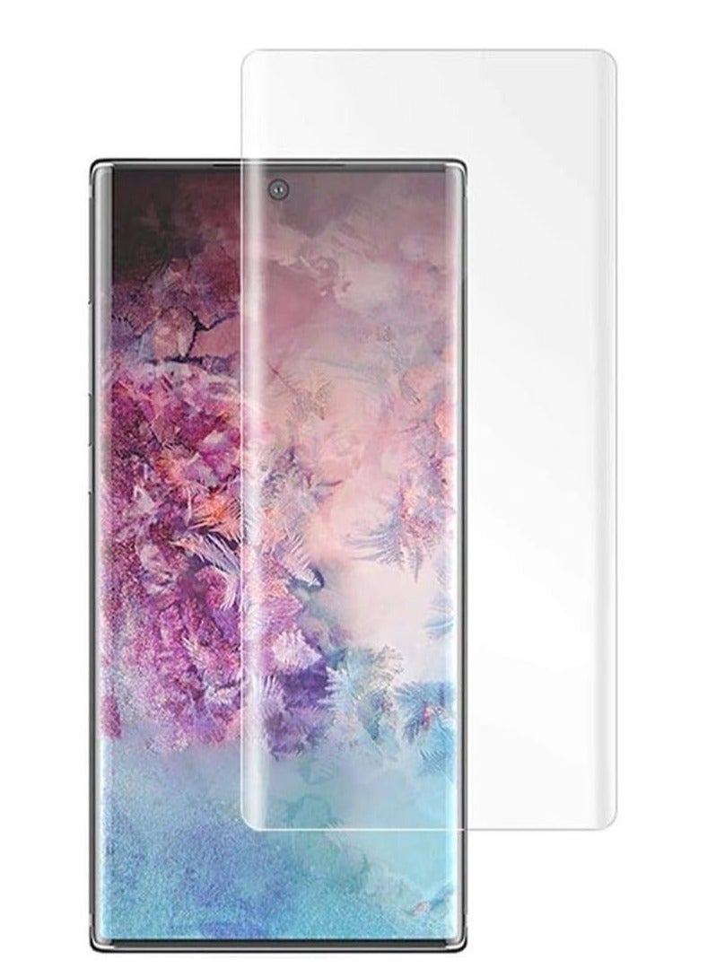 UV Tempered Glass Screen Protector for Samsung Galaxy Note 10 +, Clear - Image 1