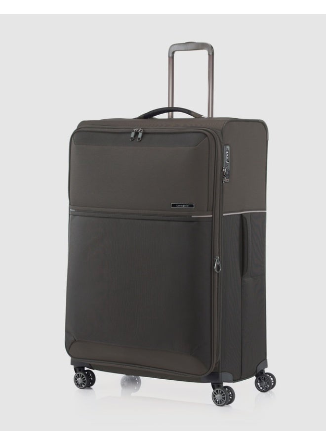 Samsonite 73H SP Expandable Spinner 78cm – Platin Grey (Soft side Luggage) - Image 1