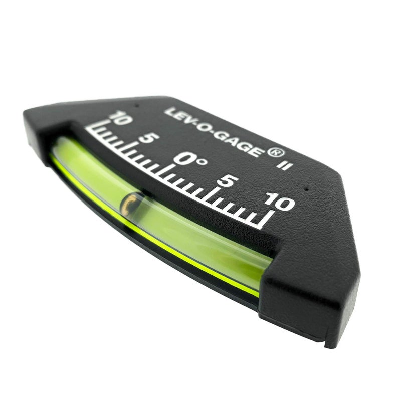 Sun Company Lev-o-Gage II - Marine Clinometer | Fore and AFT Trim Aid | Shatterproof Flex-Tube Design Boat Clinometer - Image 3