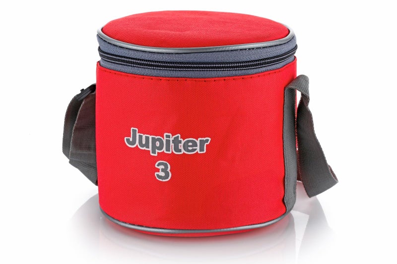 Sorriso Jupiter Lunch Box for Office Use | Insulated Lunch Bag with 3 Stainless Steel Containers | Steel Lunch Box for School & Office | Compact Tiffin Box for School Kids & Adults - Image 3