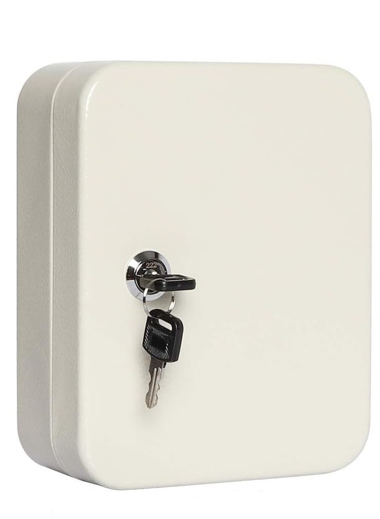 RENOVO Metal Key Box 80 Key Steel Key Cabinet Wall Mount Storage Box Organizer Key with Tag Assorted Color Plastic - Image 1