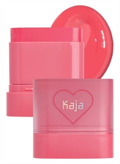 KAJA Dewy Bar - Creamy Multi-Stick Blusher & Lip Balm, Korean Cream Blush Stick for Cheeks and Lips, 45% Moisturizing Oil, Apple Extract, Vitamin-Hyaluronic Acid Infused, 02 Strawberry Sorbet,10g  - Image 1