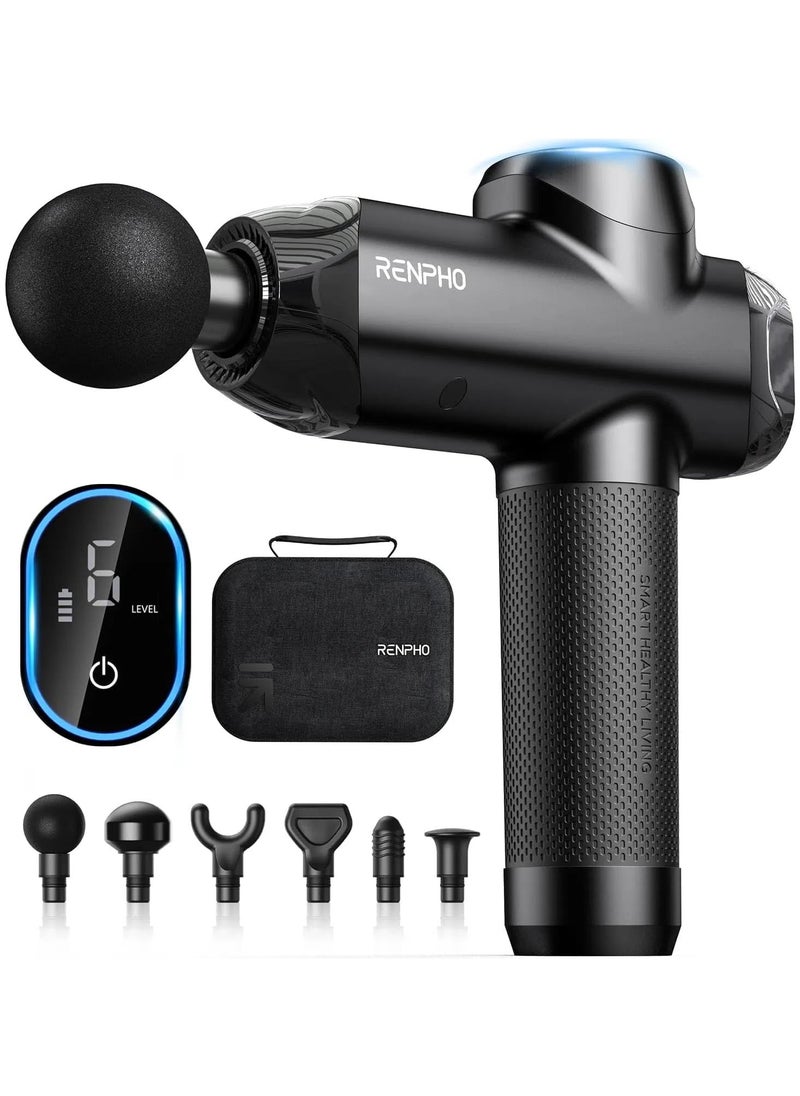 RENPHO - RENPHO R3 Upgrade Power Massage Gun Deep Tissue R-C001-BK - Image 1