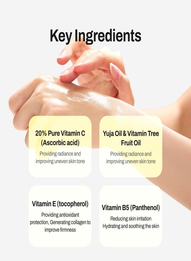 MEDITHERAPY Yuja Vitamin C 20 Glow Serum - Korean Vitamin C Serum for Face with Yuja Oil - Dark Spot Correcting Glow Serum for Radiance, Enhancing Skin Clarity, and Improving Skin Tone and Elasticity -1.01 fl.oz - Image 4