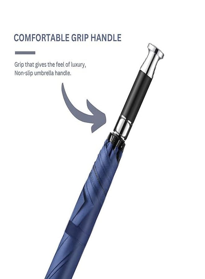 Packcy UV Proof Automatic Umbrella for Sun & Rain | High Wind Resistant Strong Frame Auto Open Close Premium Luxury Look Anti-UV, Waterproof Travel Men Women - Image 5
