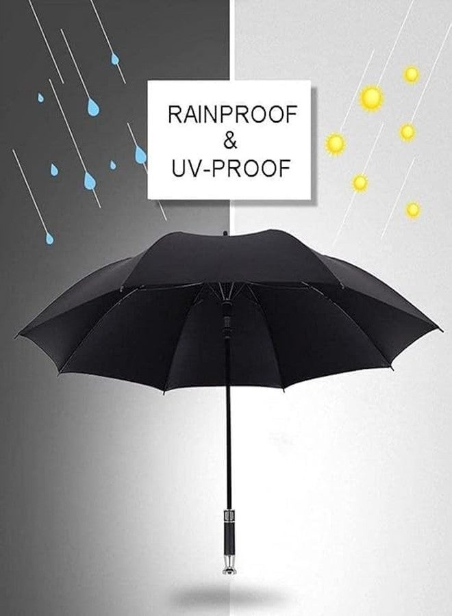 Packcy UV Proof Automatic Umbrella for Sun & Rain | High Wind Resistant Strong Frame Auto Open Close Premium Luxury Look Anti-UV, Waterproof Travel Men Women - Image 4
