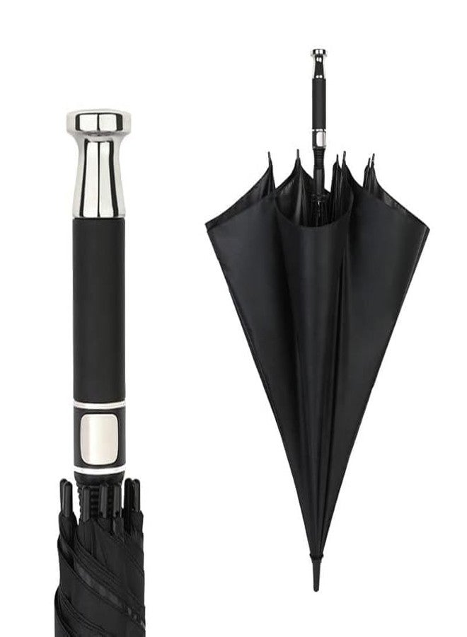 Packcy UV Proof Automatic Umbrella for Sun & Rain | High Wind Resistant Strong Frame Auto Open Close Premium Luxury Look Anti-UV, Waterproof Travel Men Women - Image 2