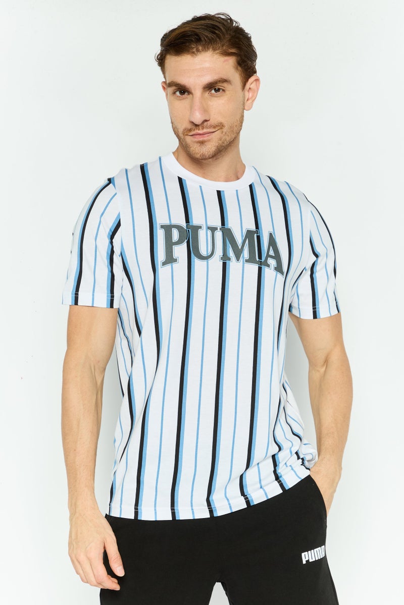 PUMA Men Sportswear Fit Short Sleeve Training T-Shirts, White - Image 1