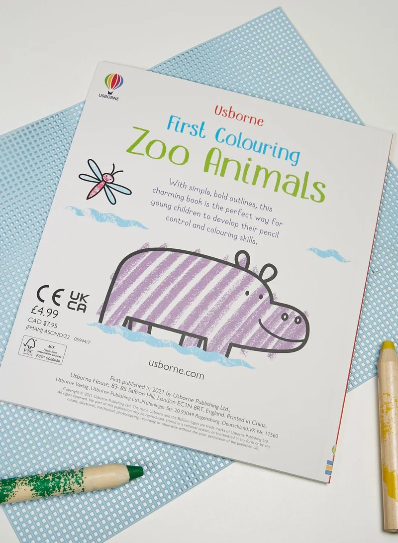 All Sorted First Colouring Zoo Animals