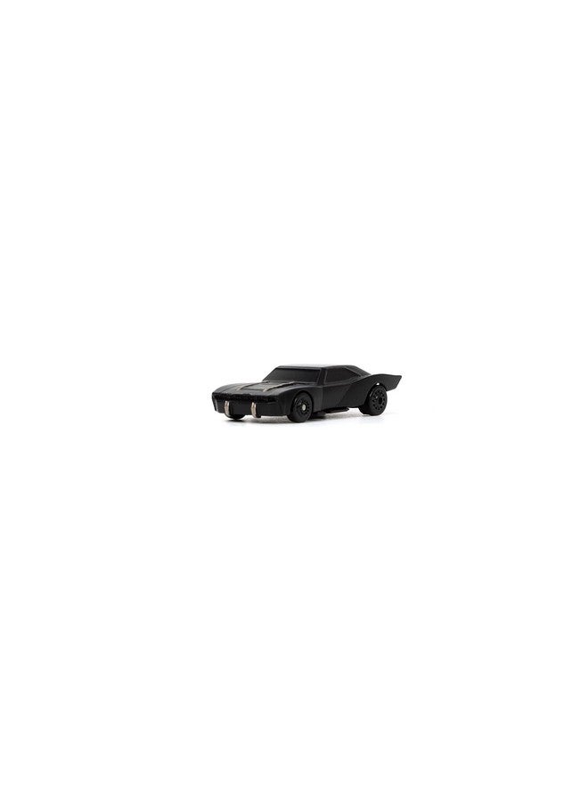 Jada Toys The Batman 1.65" Scale Nano Hollywood Rides: Batmobile, Batcycle, Chevy Corvette Die-Cast Vehicles (32043) - Image 5
