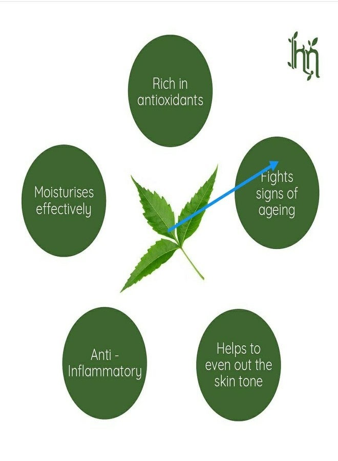 HERBAL ME HM Herbal Me Certified 100% Organic Neem Powder | Hair Cleanser For Deep Cleansing and soft hairs _120gm - Image 4